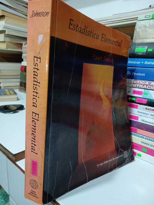 ESTADISTICA ELEMENTAL POR ROBERT JOHNSON USADO MATEMÁTICAS JUÁREZ