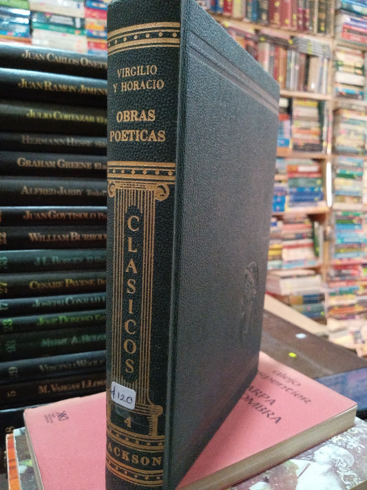 CLASICOS OBRAS POETICAS POR VIRGILIO Y HORACIO USADO HISTORIA ALDAMA