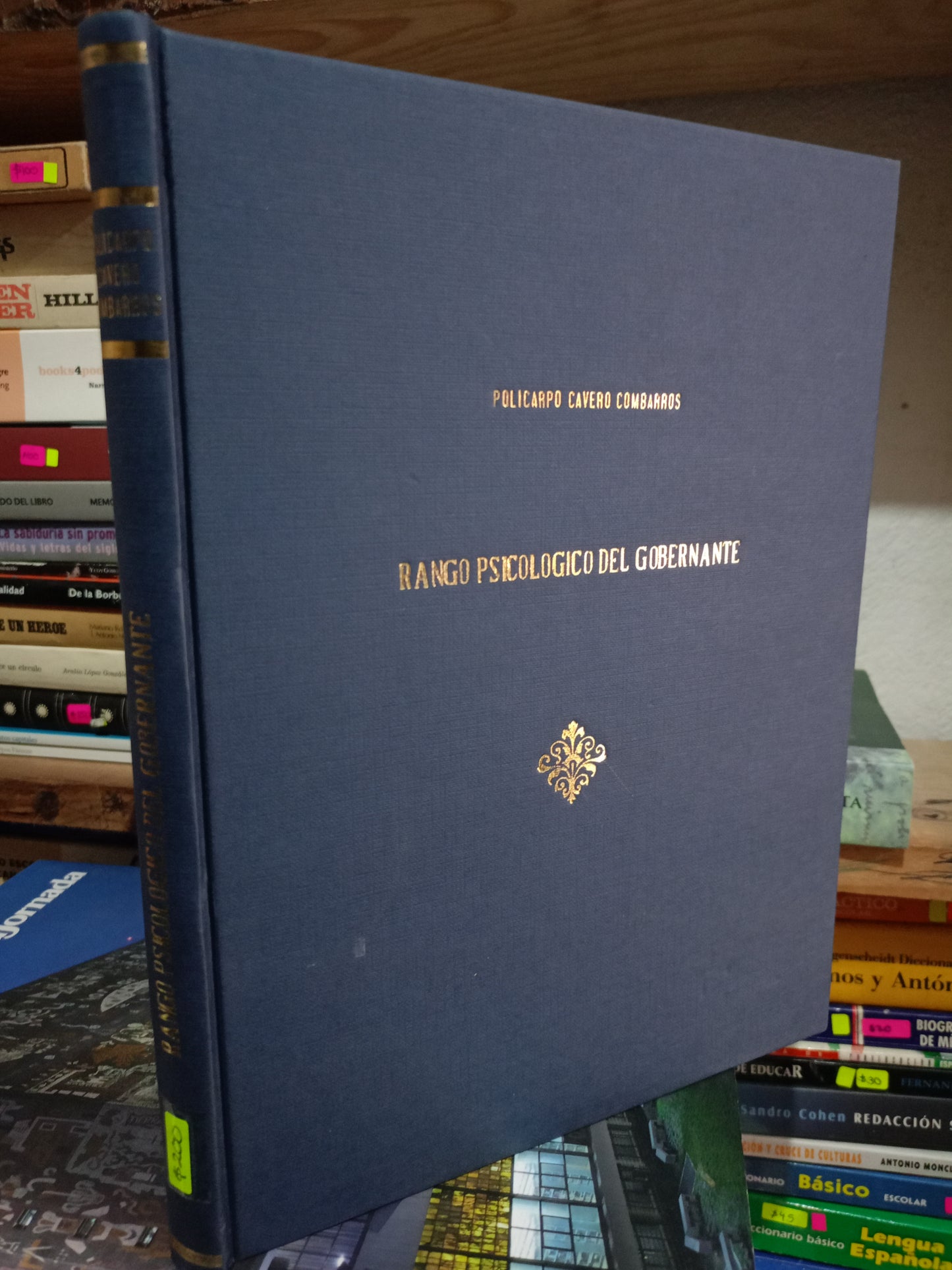 RANGO PSICOLOGICO DEL GOBERNANTE USADO HISTORIA LITERARIO 305