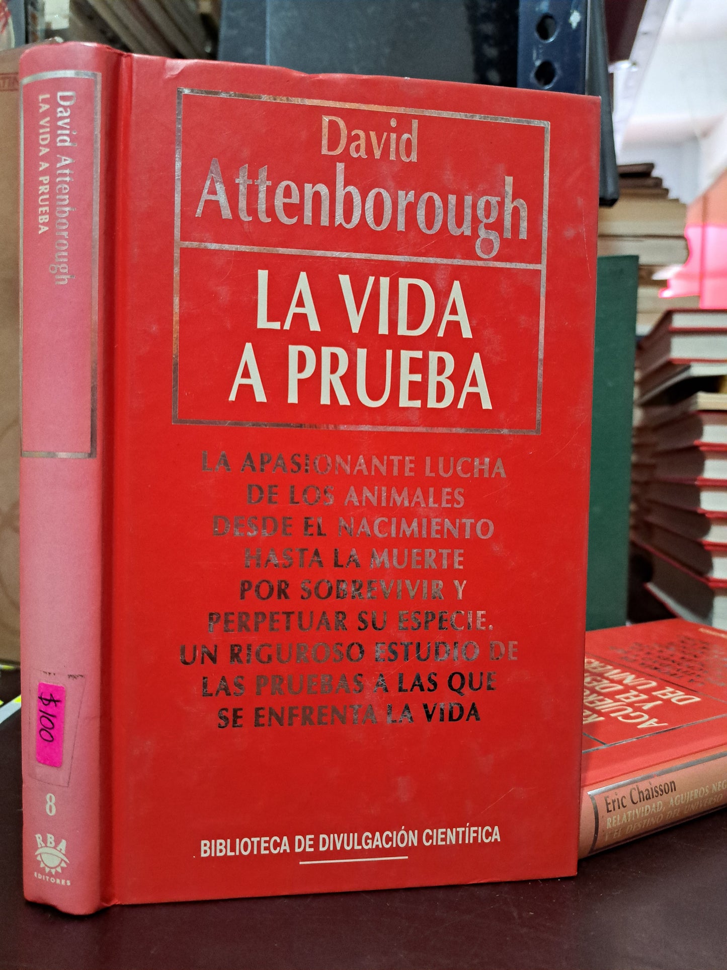LA VIDA APRUEBA DAVID ATTENBOROUGH USADO NOVELA LITERARIO 305