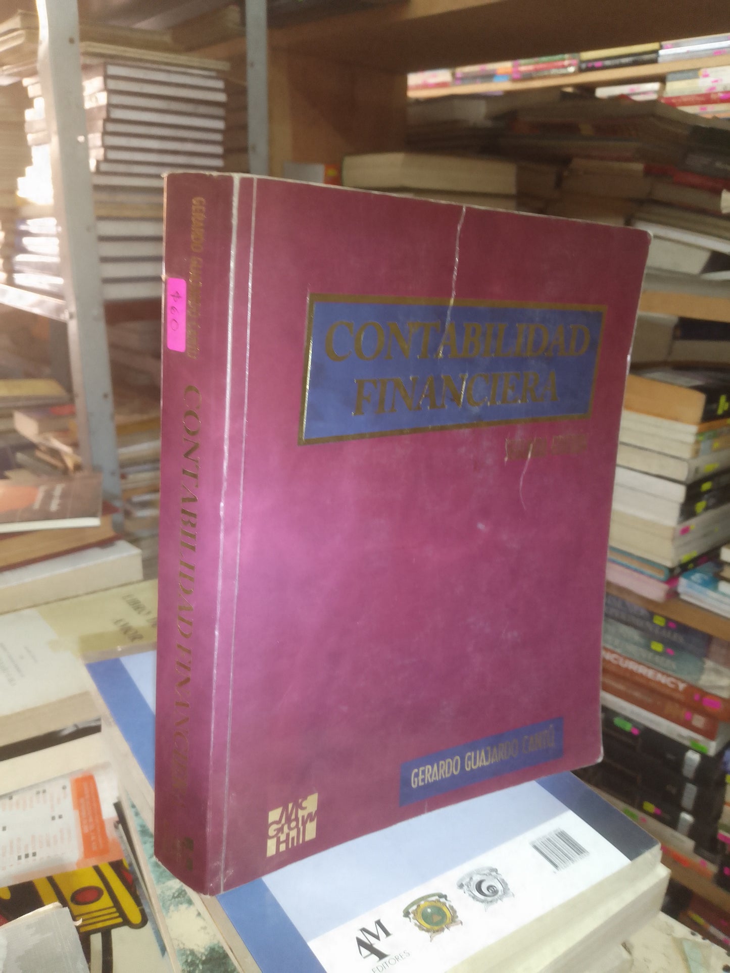 CONTABILIDAD FINANCIERA POR GERARDO GUAJARDO CANTÚ USADO ADMINISTRACIÓN LITERARIO 207