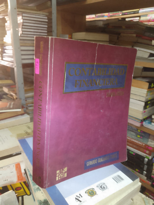 CONTABILIDAD FINANCIERA POR GERARDO GUAJARDO CANTÚ USADO ADMINISTRACIÓN LITERARIO 207