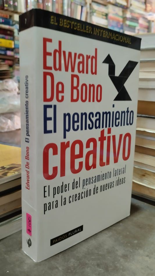 EL PENSAMIENTO CREATIVO POR EDWARD DE BONO LIBRO USADO SUPERACION PERSONAL ALDAMA