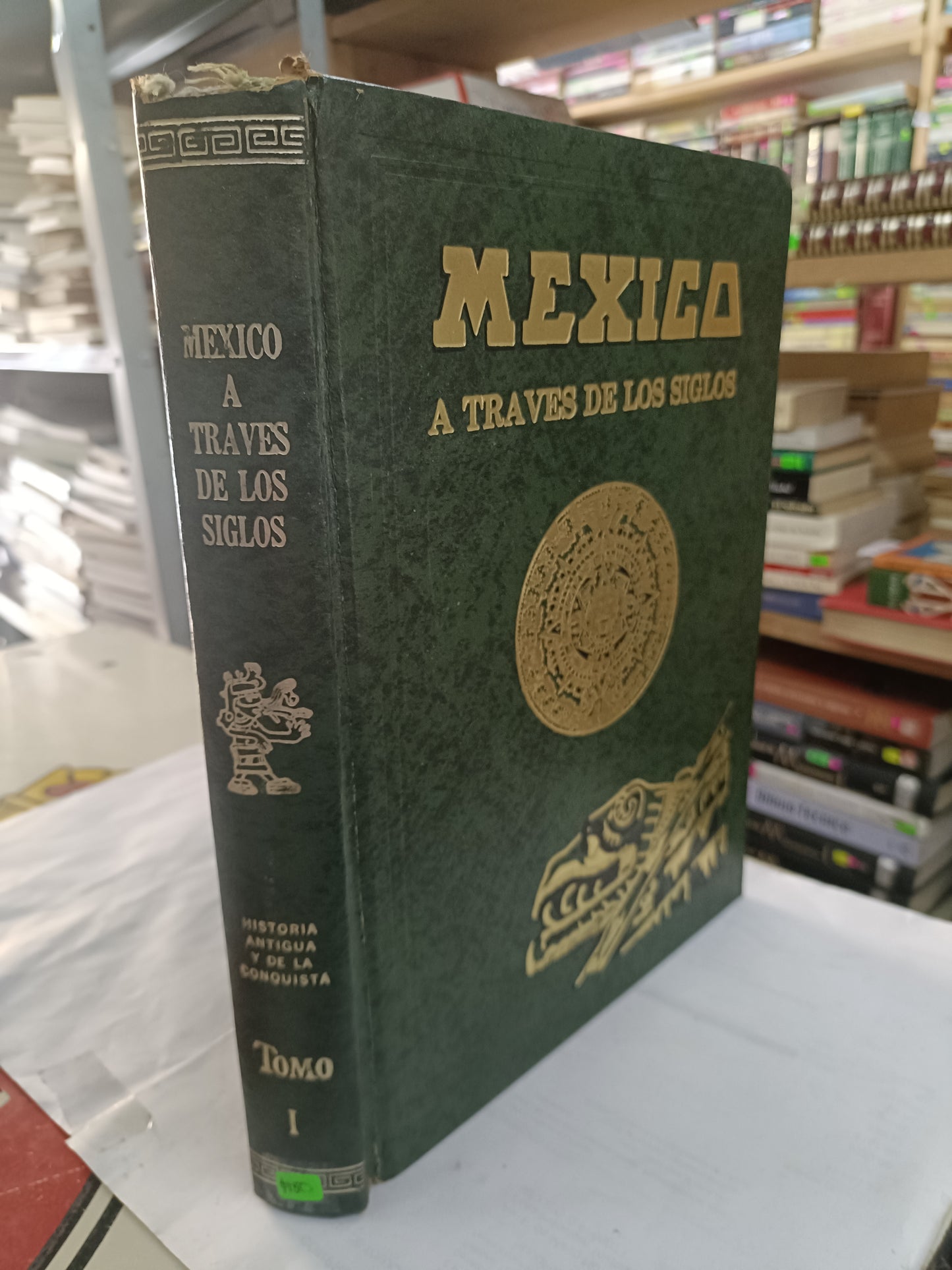 MEXICO A TRAVES DE LOS SIGLOS HISTORIA ANTIGUA DE LA CONQUISTA TOMO 1 POR VICENTE RIVAS USADO HISTORIA LITERARIO 207