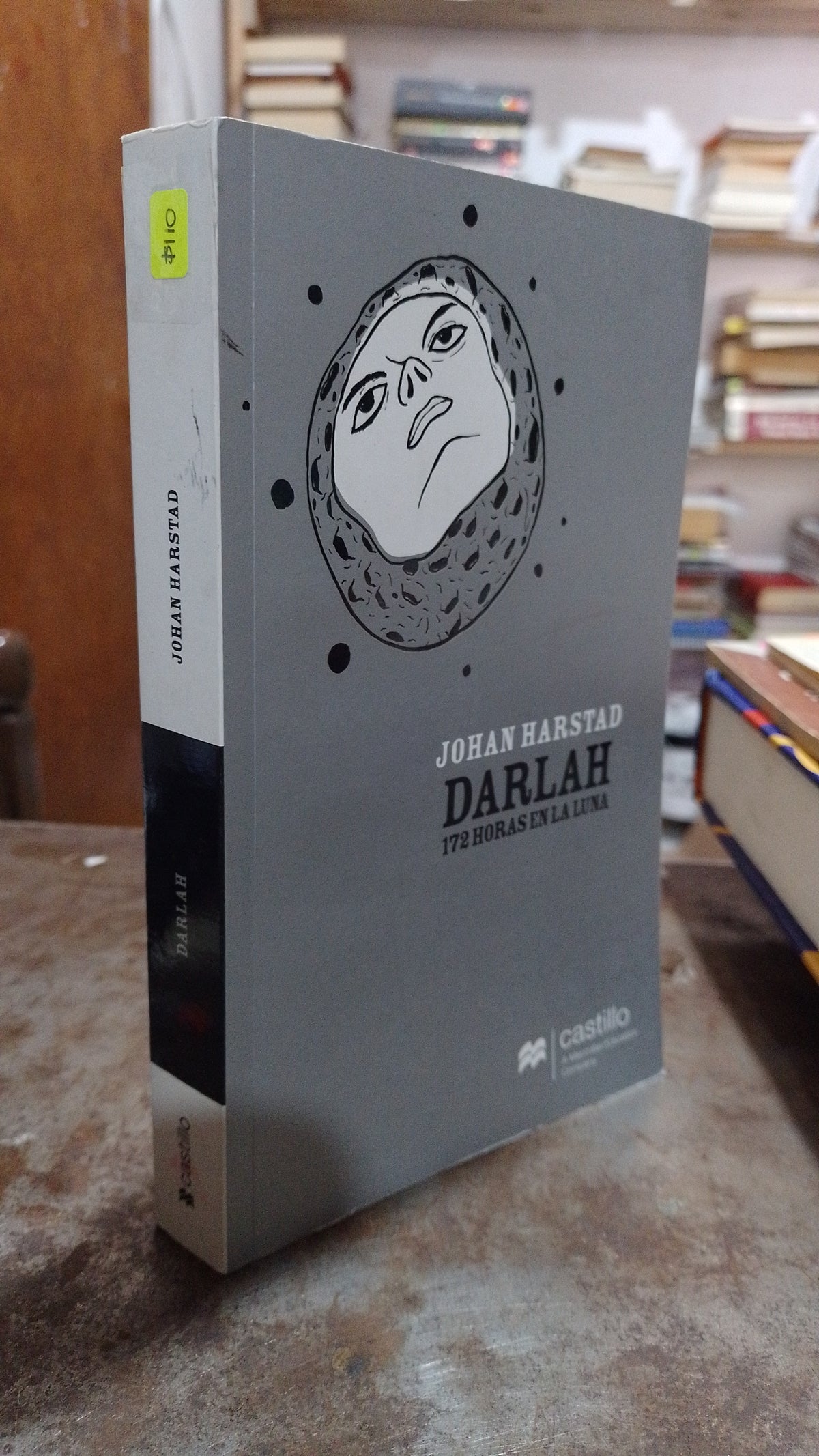 DARLAH 172 HORAS EN LA LUNA POR JOHAN HARSTAD USADO NOVELA ALDAMA