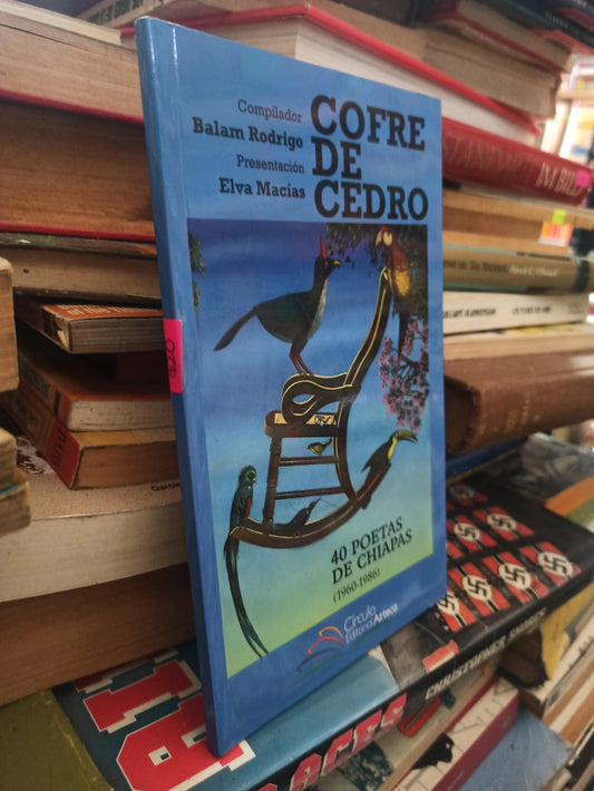 COFRE DE CEDRO POR BALAM RODRIGO USADO POEMAS ALDAMA