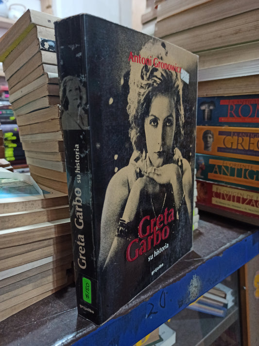 GRETA GARBO POR ANTONI GRONOWICZ USADO HISTORIA ALDAMA