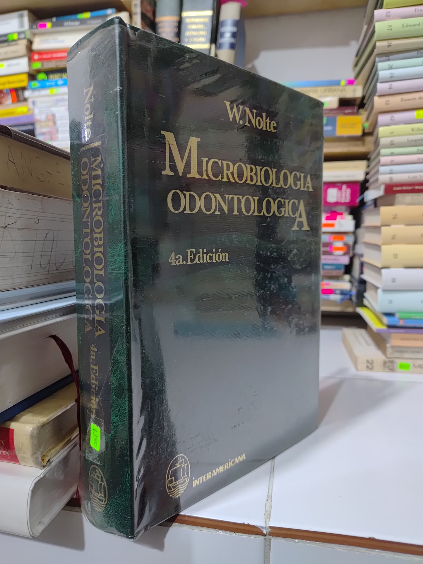 MICROBIOLOGIA ODONTOLOGICA POR W. NOLTE USADO SALUD JUAREZ 507
