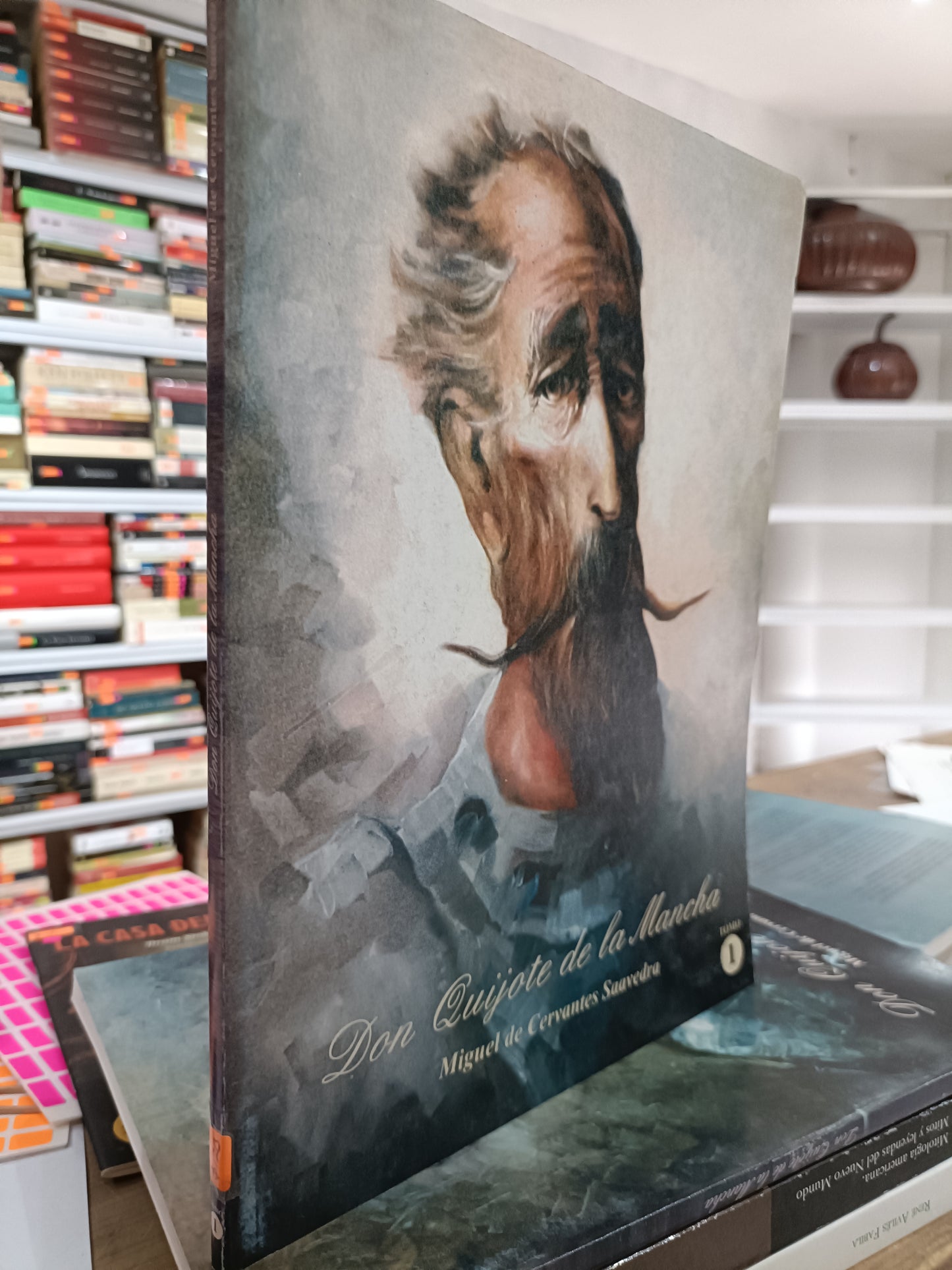 DON QUIJOTE DE LA MANCHA MIGUEL DE CERVANTES SAAVEDRA 1 ILUSTRADO USADO NOVELA JUAREZ 515