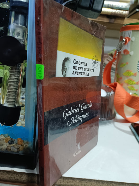 CRONICAS DE UNA MUERTE ANUNCIADA OOR GABRIEL GARCIA MARQUEZ USADO POESIA JUAREZ