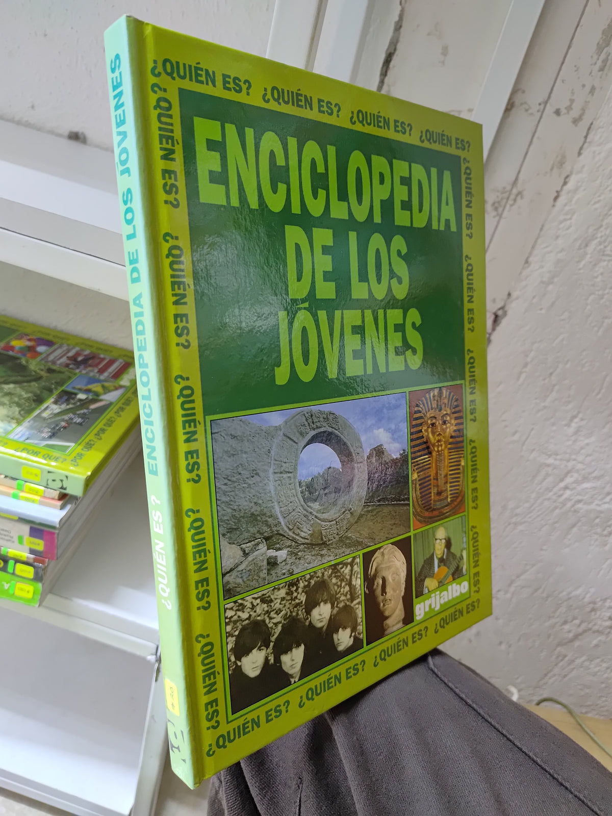 ENCICLOPEDIA DE LOS JOVENES ¿QUIEN ES? POR EDITORIAL GRIJALBO USADO EDUCACION JUAREZ 515