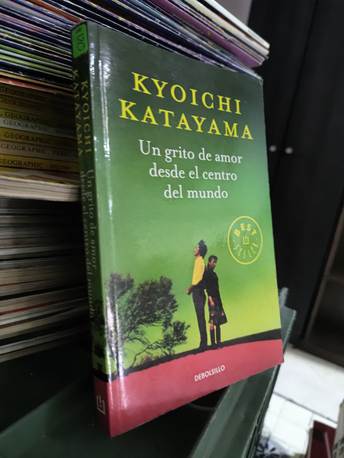 UN GRITO DE AMOR DESDE EL CENTRO DEL MUNDO POR KYOICHI KATAYAMA USADO NOVELAS JUAREZ 515