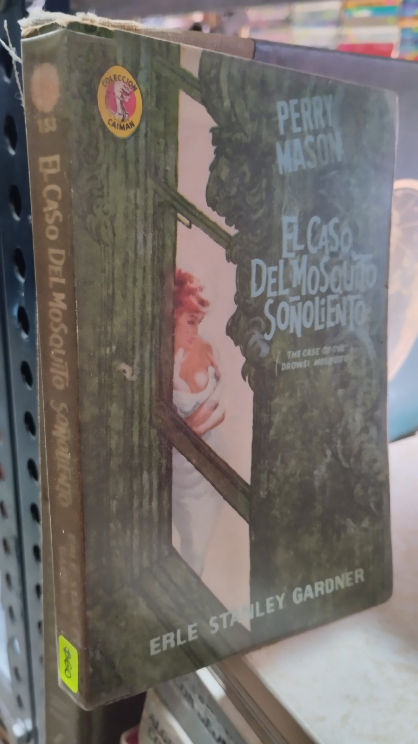 EL CASO DEL MOSQUITO SOÑOLIENTO POR PERRY MASON LIBRO USADO NOVELAS ALDAMA