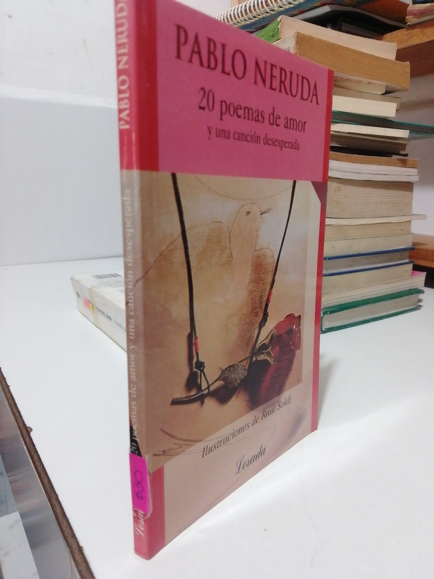 20 POEMAS DE AMOR Y UNA CANCIÓN DESESPERADA POR PABLO NERUDA USADO POESIA JUAREZ