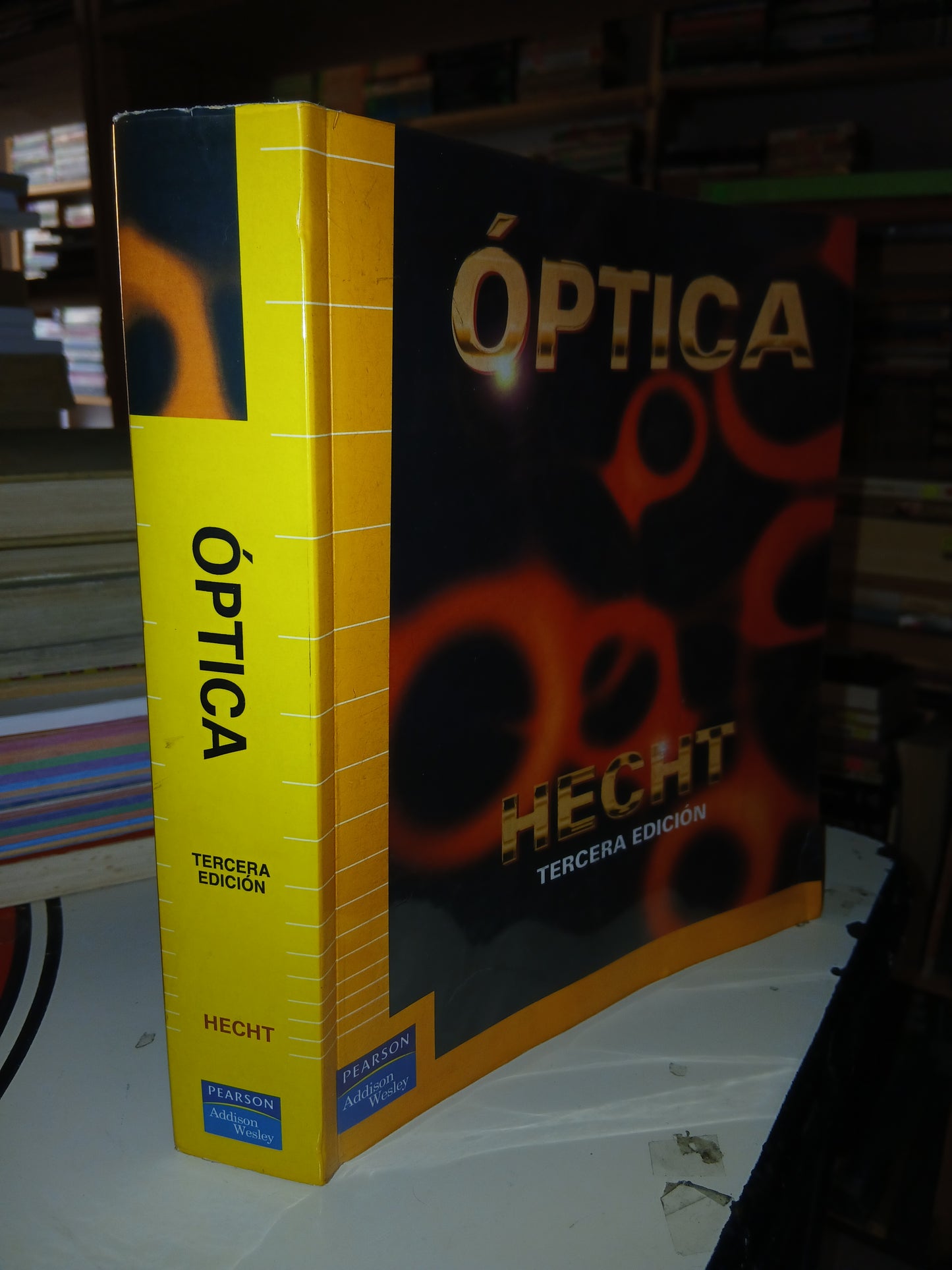 ÓPTICA POR EUGENE HECHT USADO CIENCIA LITERARIO 207