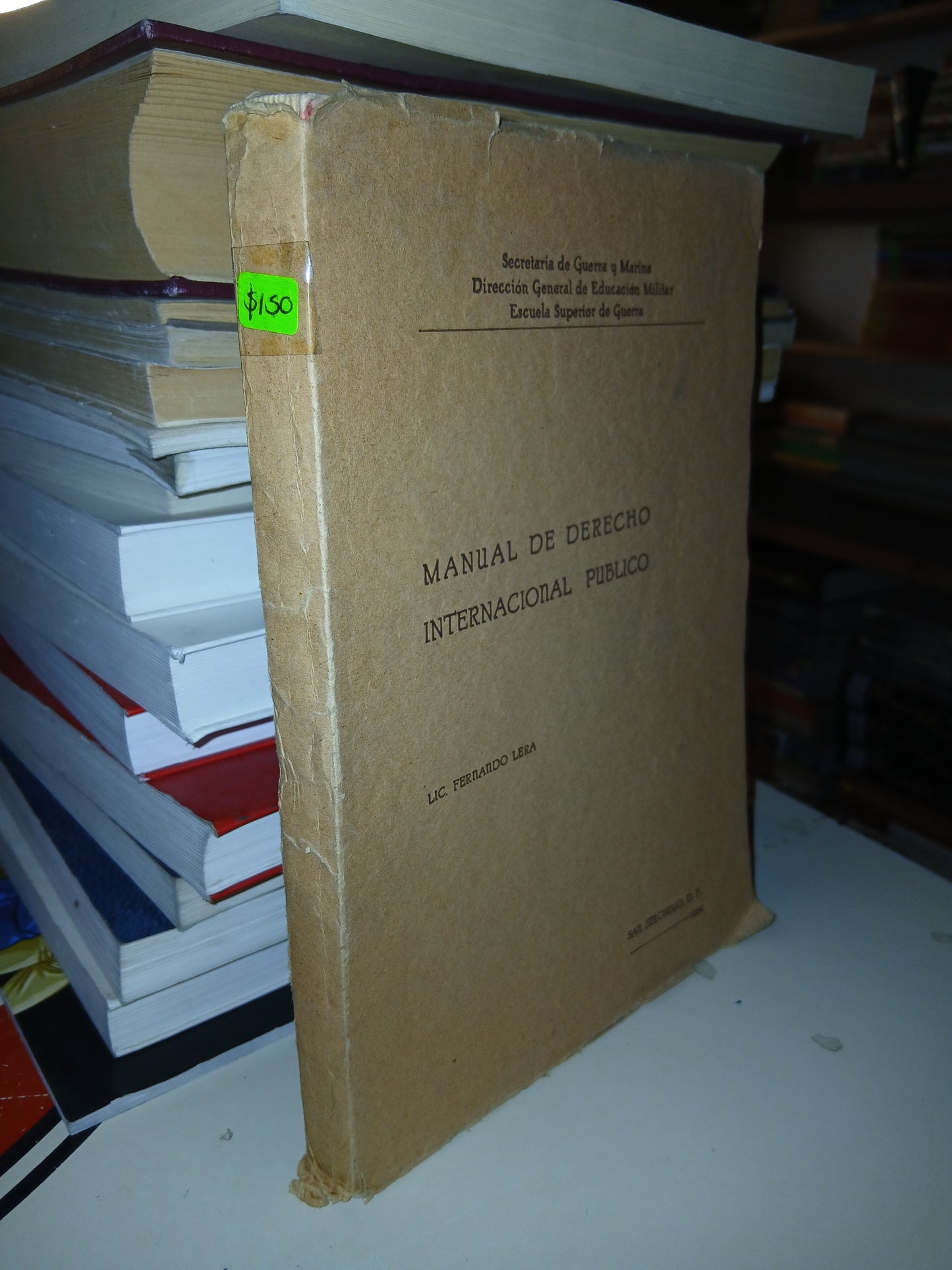 MANUAL DE DERECHO INTERNACIONAL PÚBLICO POR FERNANDO LERA USADO DERECHO LITERARIO 207