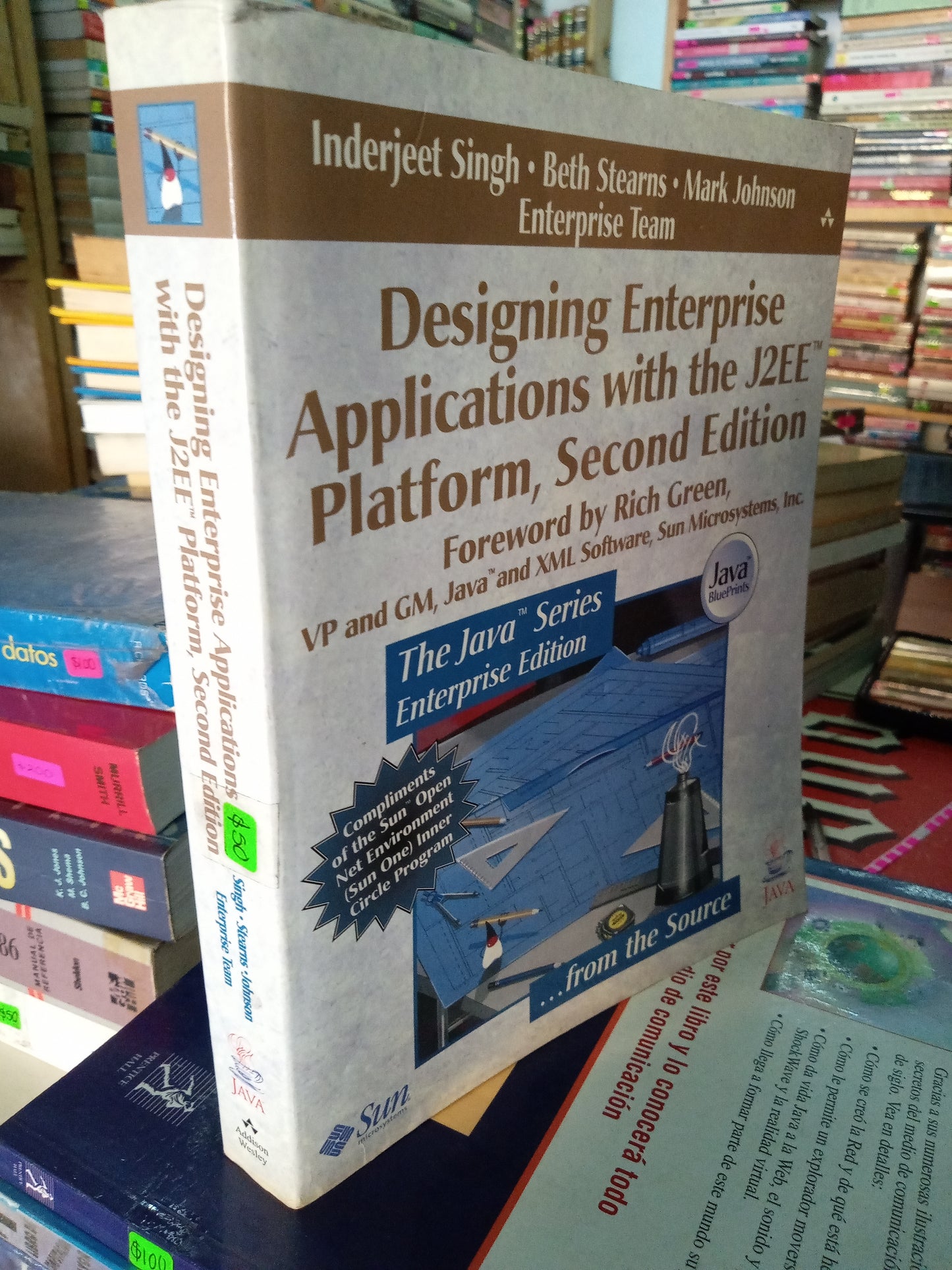 DESIGNING ENTERPRISE APPLICATIONS WITH THE J2EE PLATFORM SECOND POR THE SOURCE USADO COMPUTACION LITERARIO 207