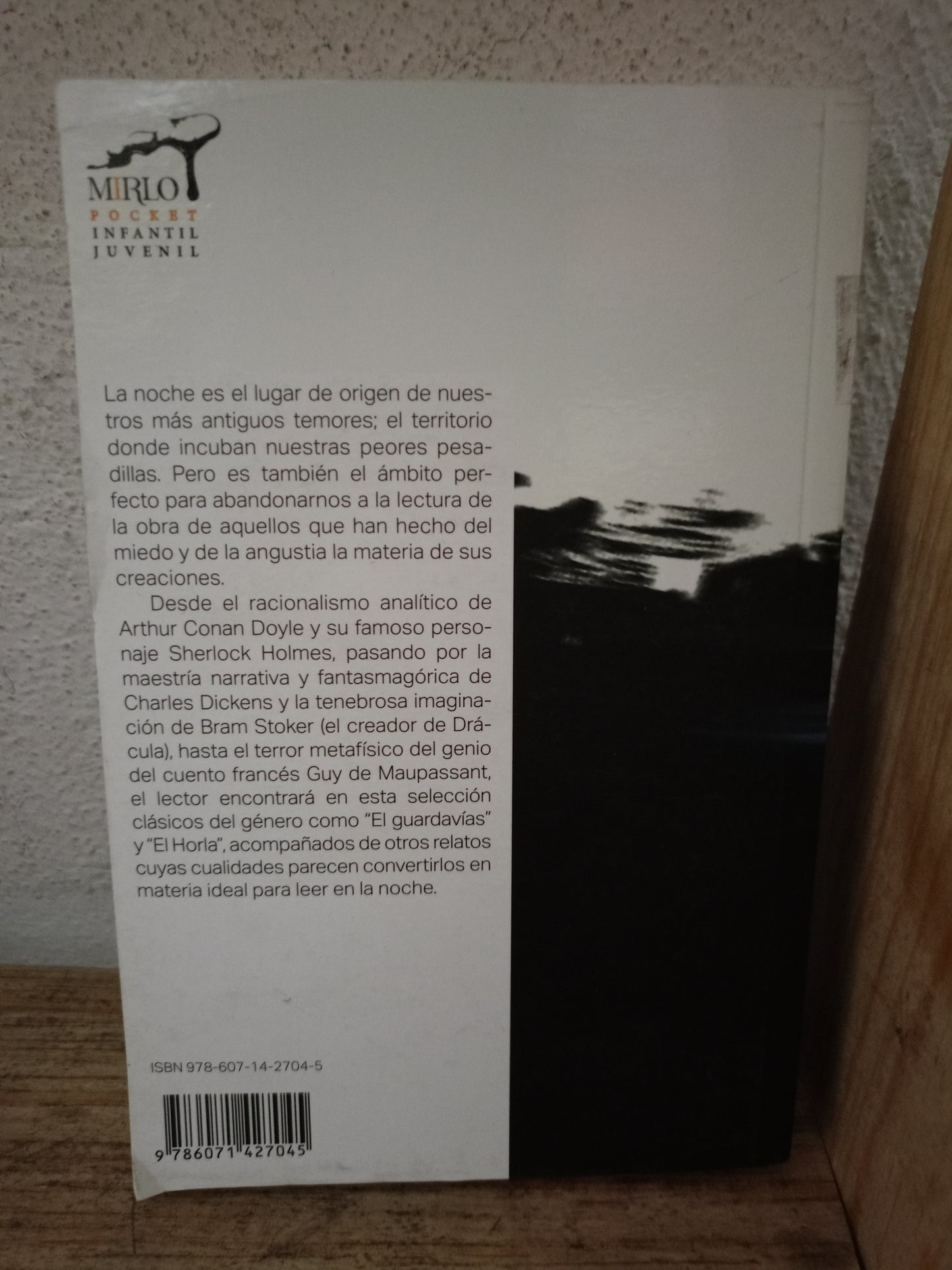 PARA LEER EN LA NOCHE HISTORIAS DE MISTERIO Y TERROR POR BRAM STOKER, CHARLES DICKENS, ARTHUR CONAN DOYLE Y GUY DE MAUPASSANT USADO NOVELA LITERARIO 305