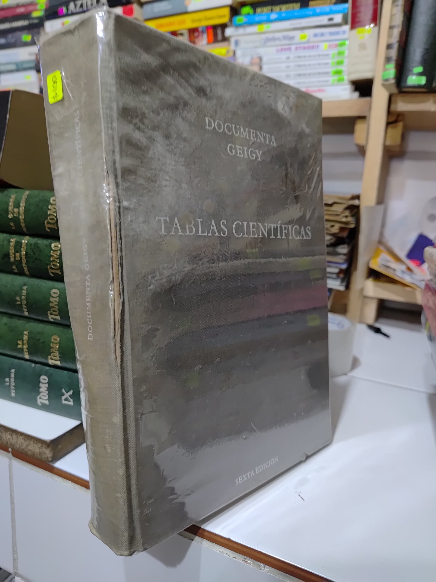 TABLAS CIENTIFICAS POR EDITORIAL GEIGY USADO MATEMÁTICAS JUAREZ 507