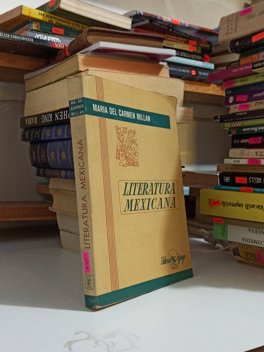 LITERATURA MEXICANA POR MARIA DEL CARMEN USADO NOVELAS JUÁREZ