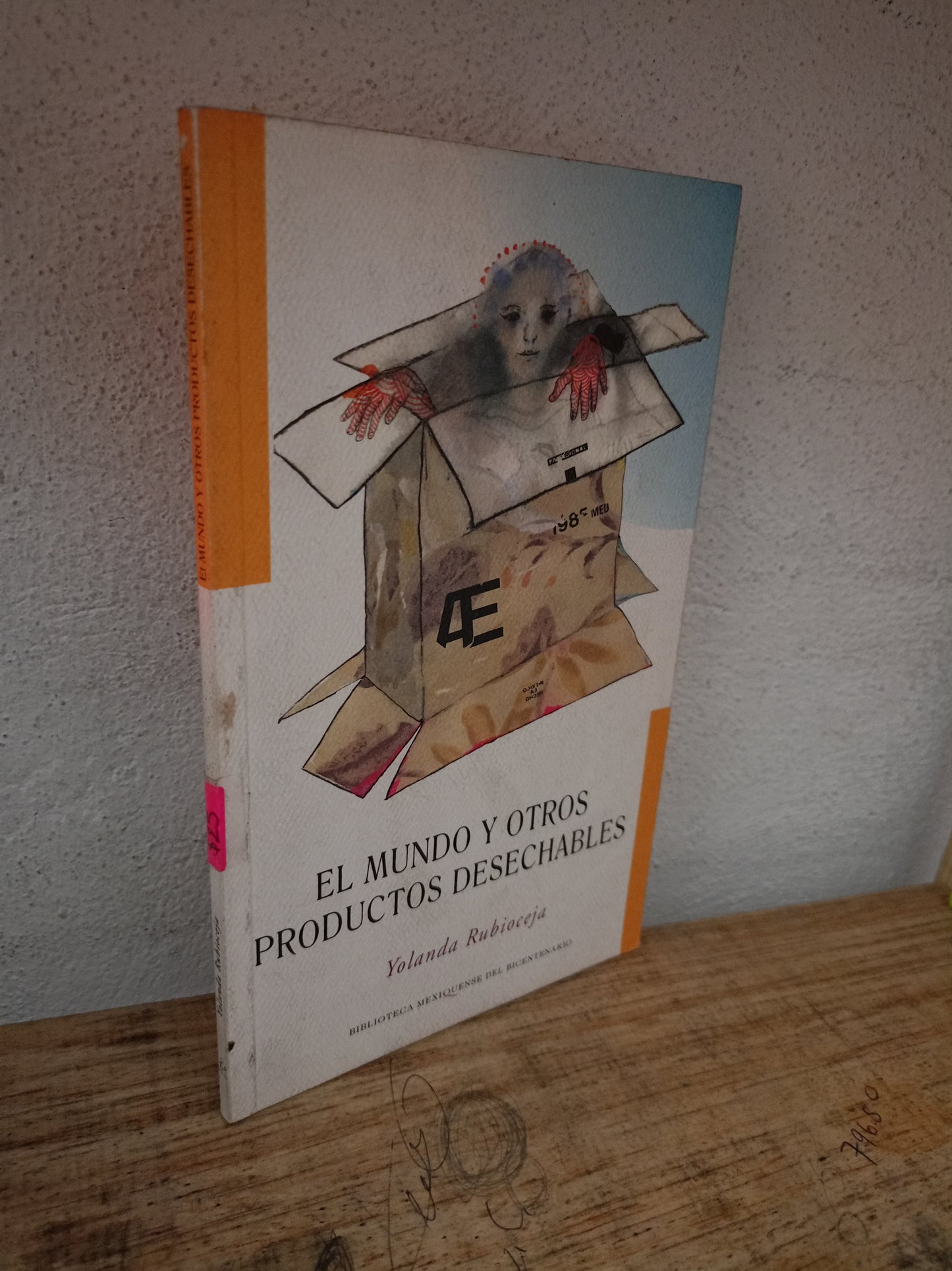 EL MUNDO Y OTROS PRODUCTOS DESECHABLES POR YOLANDA RUBIOCEJA USADO NOVELA LITERARIO 305