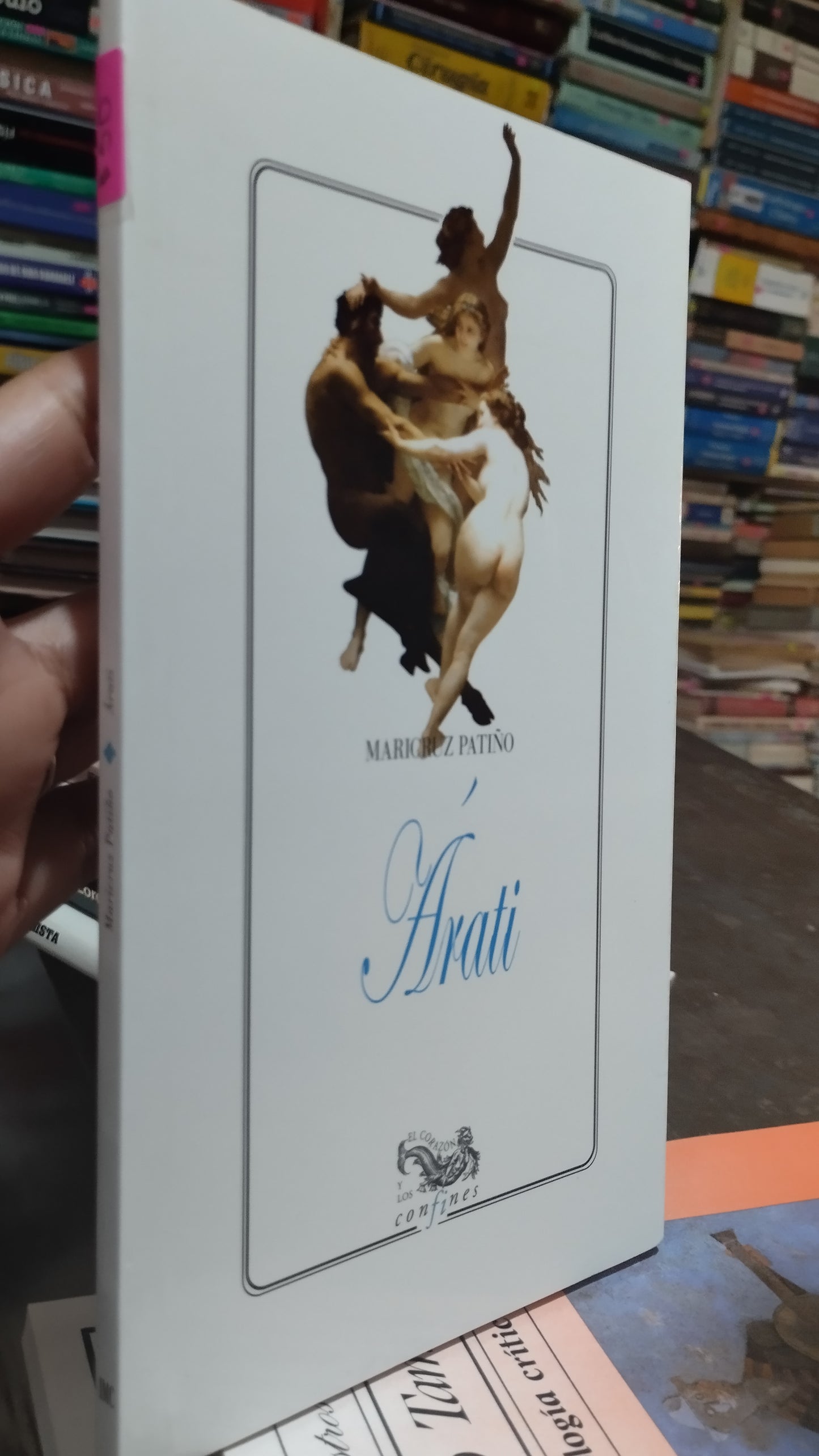 ARATI POR MARICRUZ PATIÑO LIBRO USADO NOVELAS ALDAMA