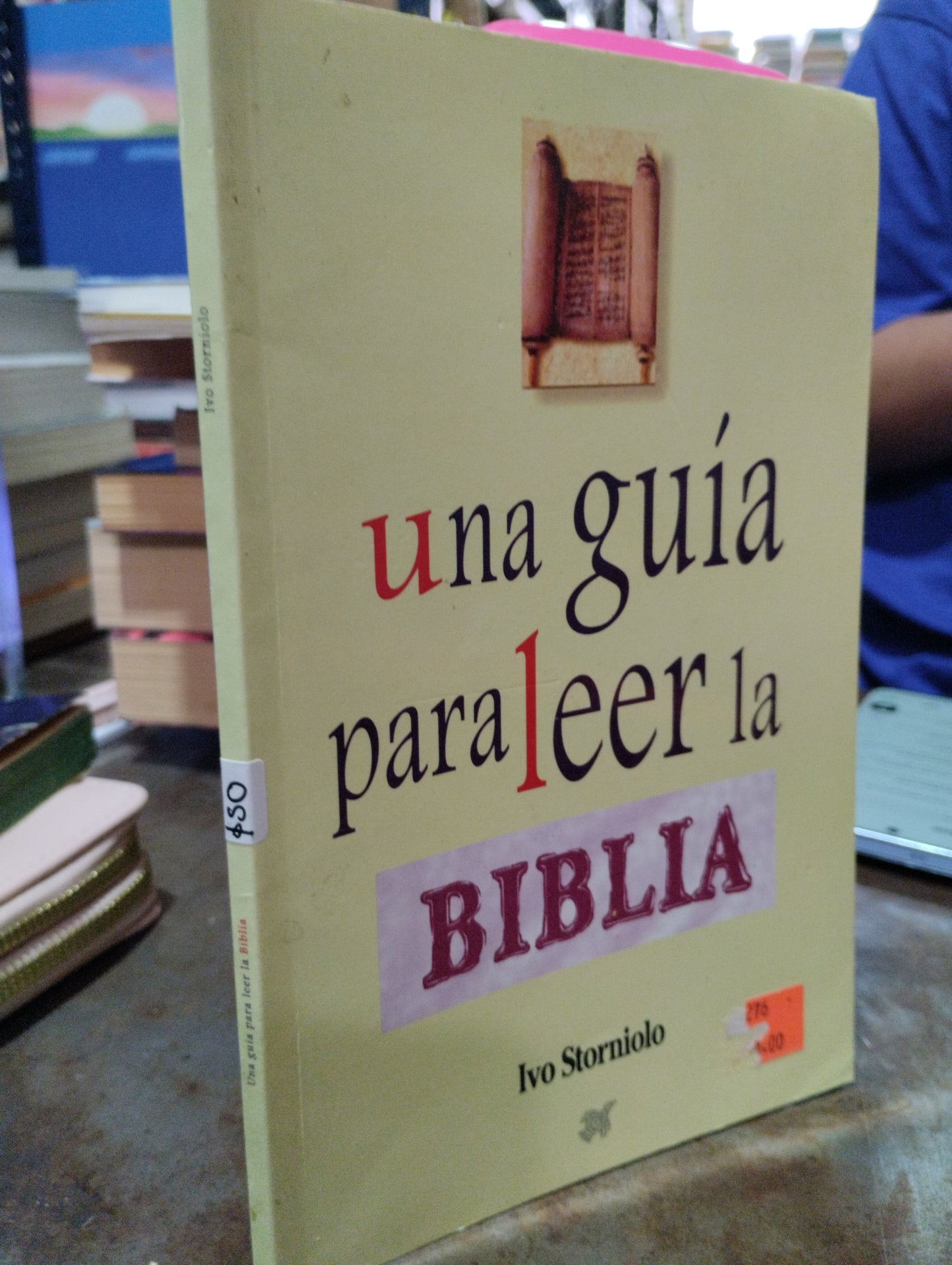 UNA GUIA PARA LEER LA BIBLIA POR IVO STORNIOLO USADO RELIGION ALDAMA