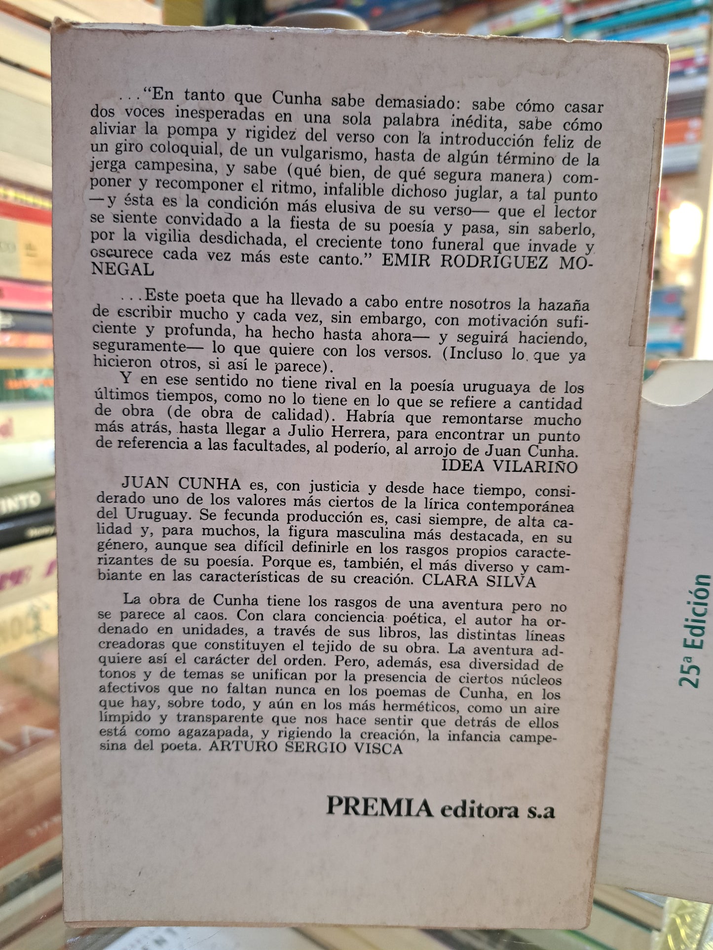 ENVESES Y OTROS REVESES JUAN CUNHA USADO NOVELA JUÁREZ