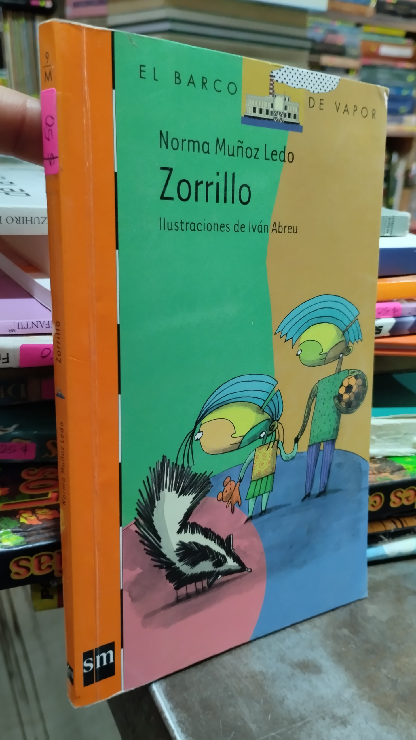 ZORRILLO POR NORMA MUÑOZ LEDO LIBRO USADO INFANTIL ALDAMA