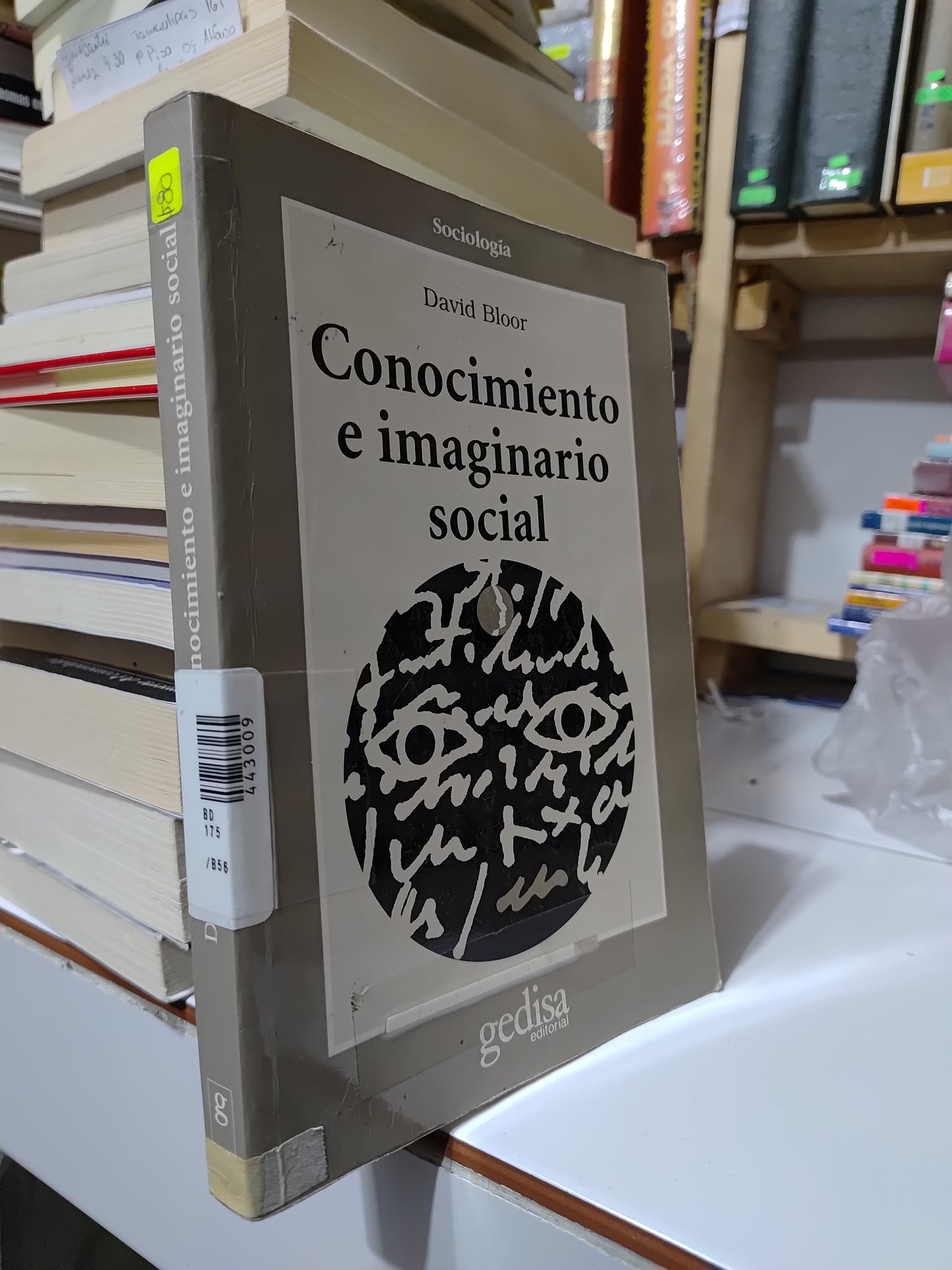 CONOCIMIENTO E IMAGINARIO SOCIAL POR EDITORIAL GEDISA USADO SOCIOLOGIA JUAREZ 507