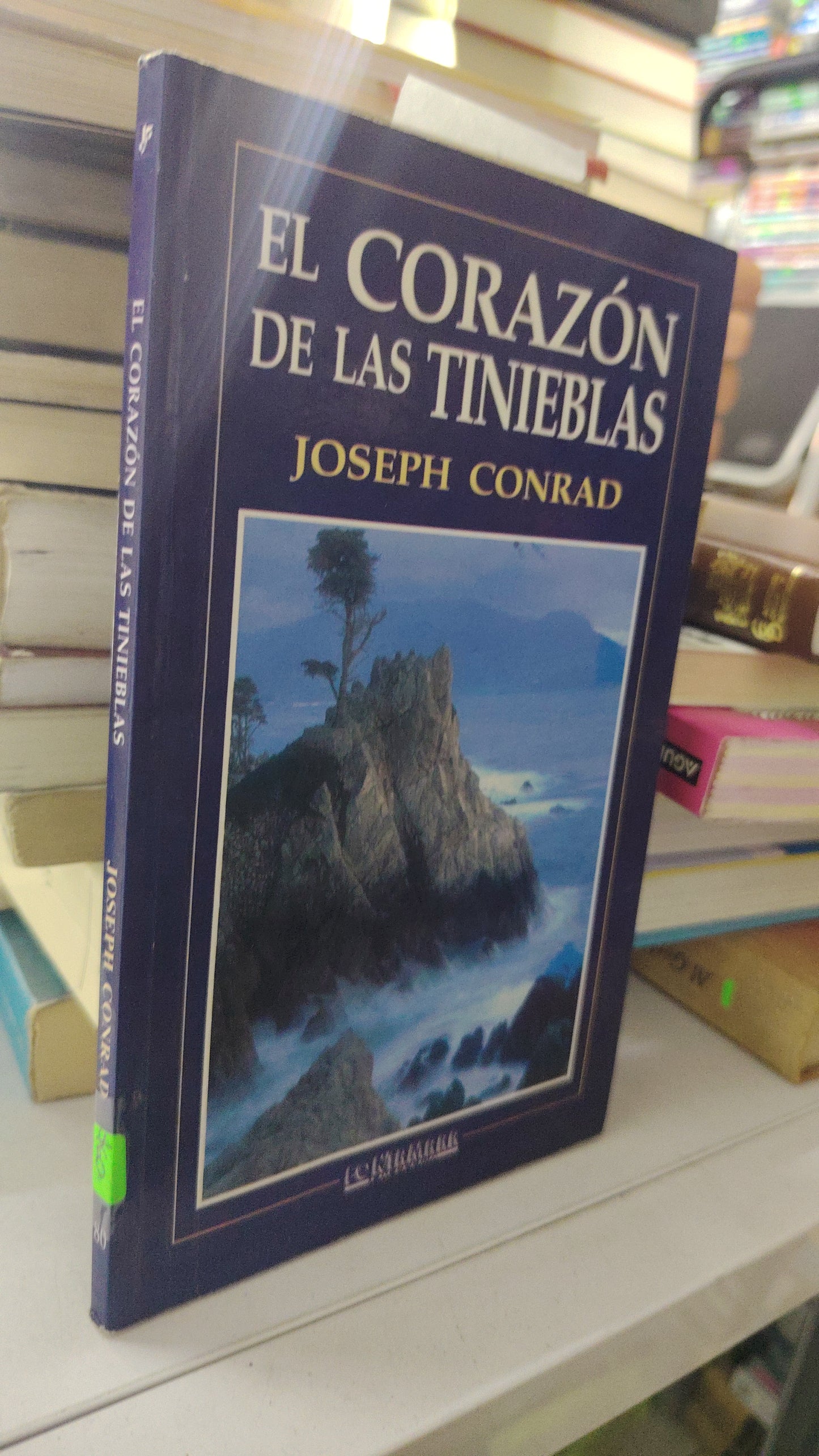 EL CORAZÓN DE LAS TINIEBLAS POR JOSEPH CONRAD USADO NOVELA LITERARIO 207