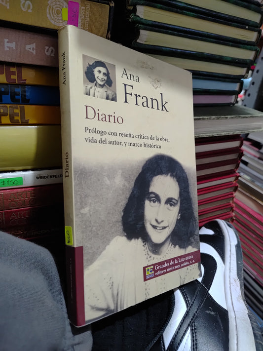 DIARIO DE ANA FRANK USADO NOVELAS JUAREZ 507