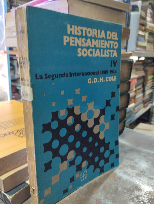 HISTORIA DEL PENSAMIENTO SOCIALISTA POR G D G COLE USADO SOCIOLOGIA ALDAMA
