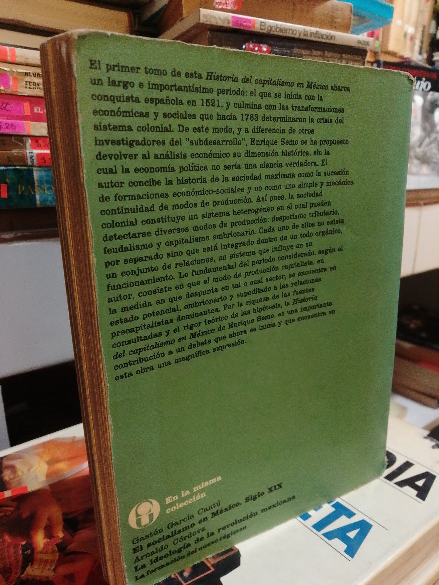 HISTORIA DEL CAPITALISMO EN MEXICO POR ENRIQUE SEMO USADO HISTORIA JUAREZ