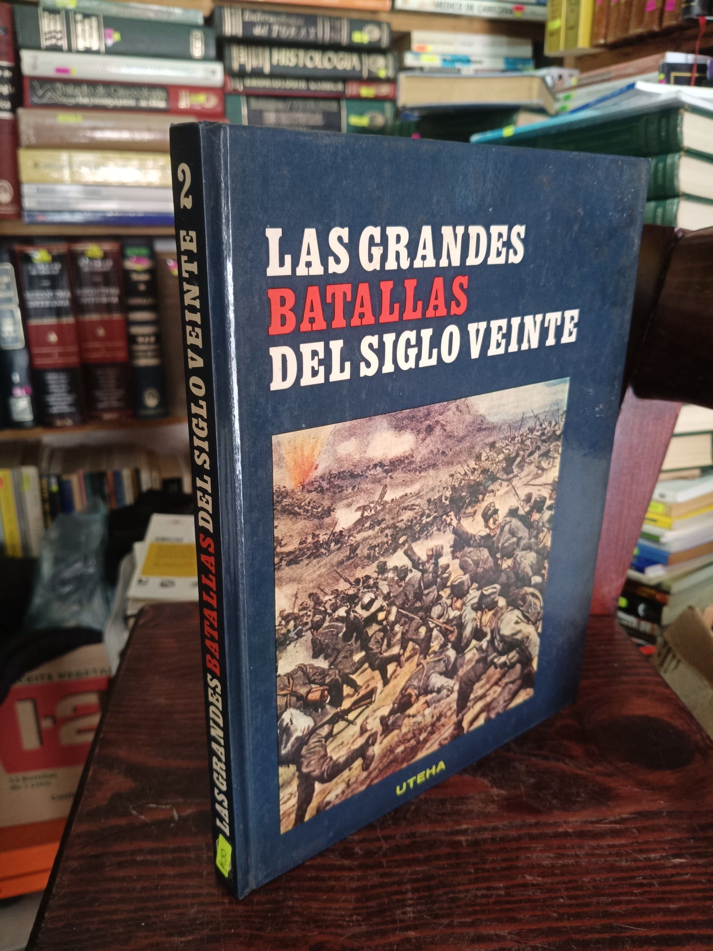 LAS GRANDES BATALLAS DEL SIGO VEINTE 2 UTEHA USADO HISTORIA LITERARIO 305
