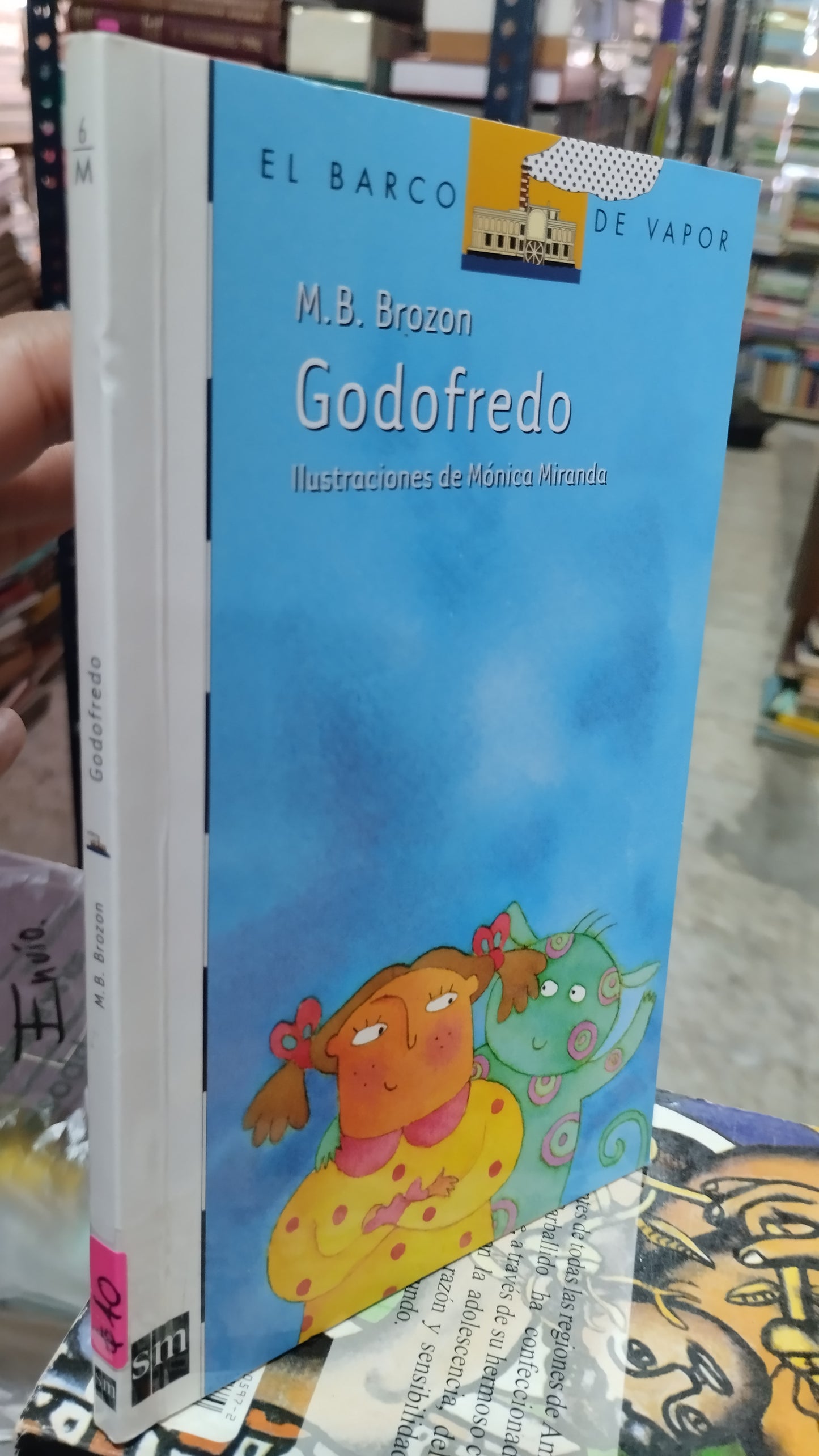 GODOFREDO POR M B BROZON LIBRO USADO INFANTIL ALDAMA