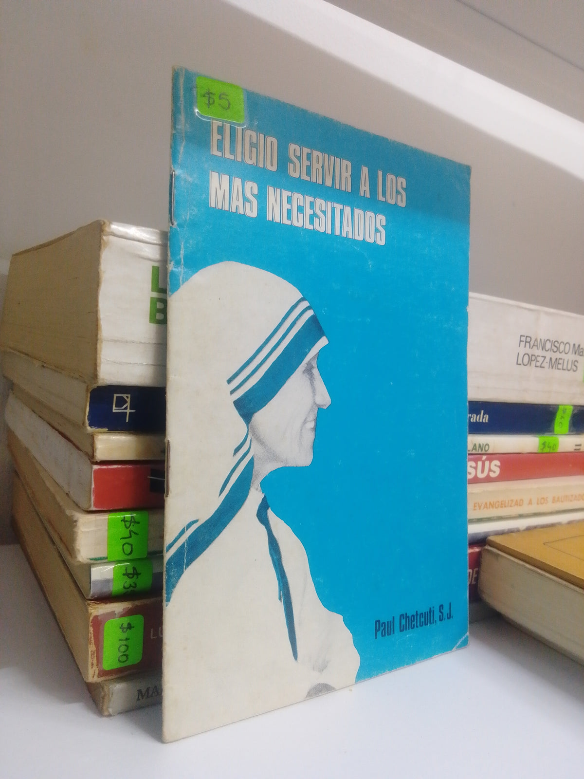 ELIGIO SERVIR A LOS MAS NECESITADOS, PAUL CHETCUTI, USADO, RELIGION, JUAREZ 515