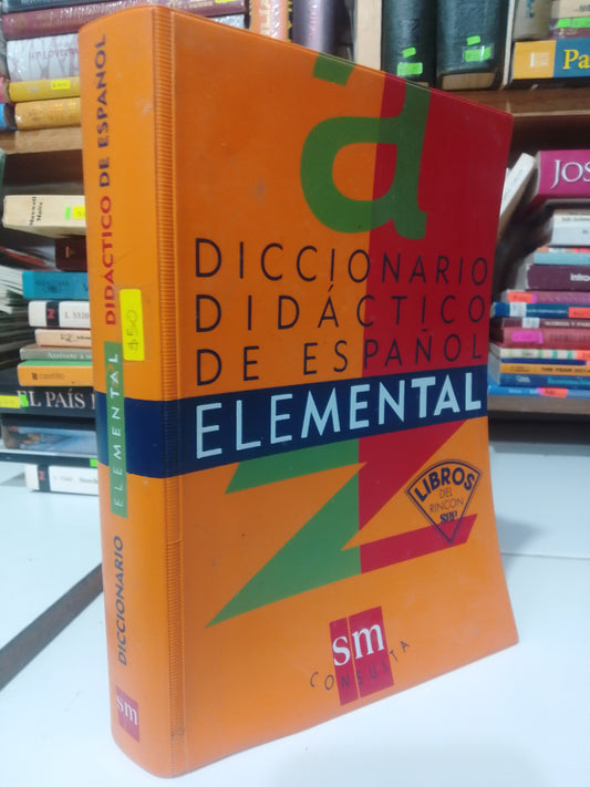 DICCIONARIO DIDACTICO DE ESPAÑOL ELEMENTAL USADO EDUCACION JUAREZ