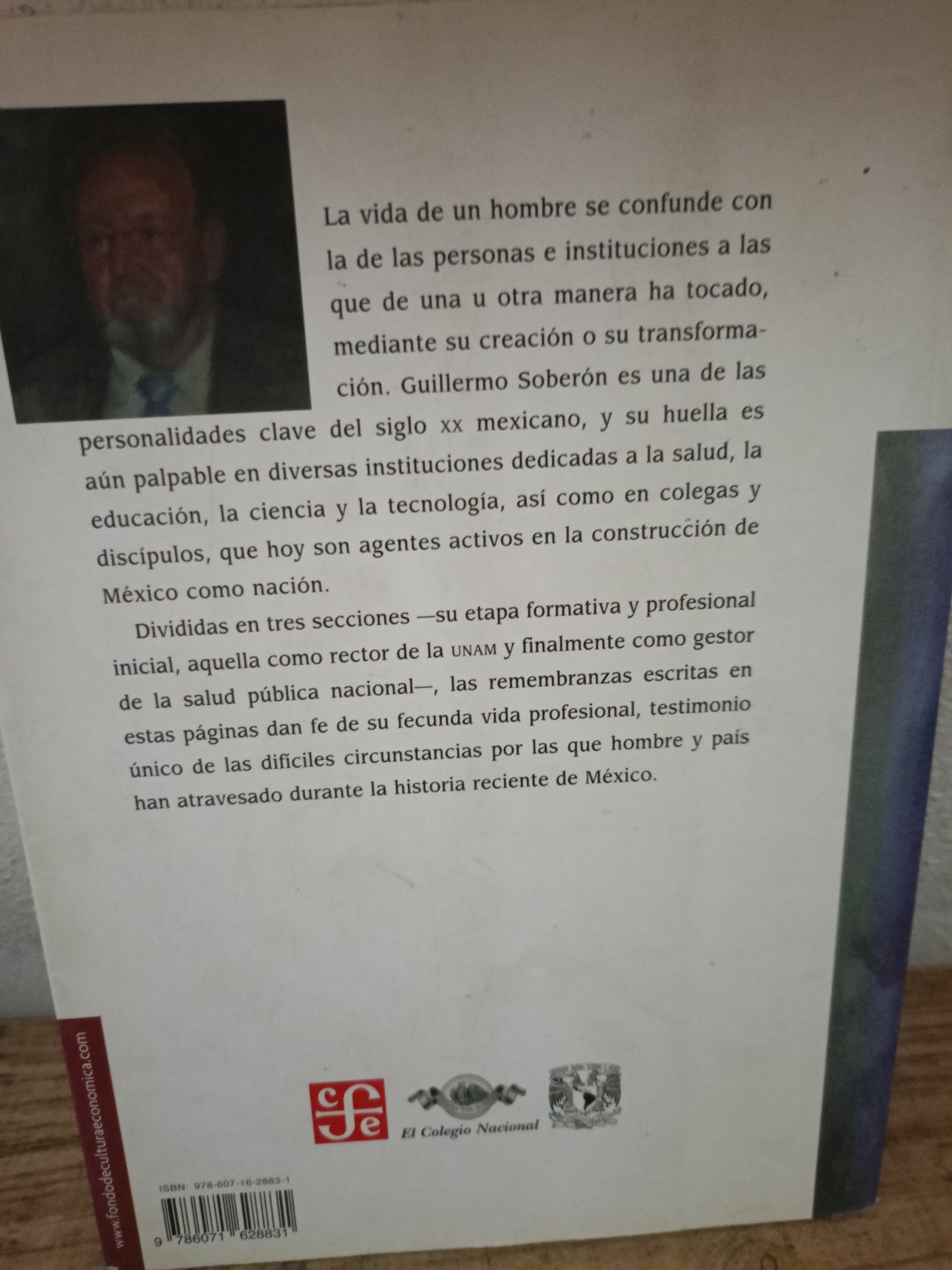 EL MEDICO EL RECTOR GUILLERMO SOBERO USADO NOVELA LITERARIO 305