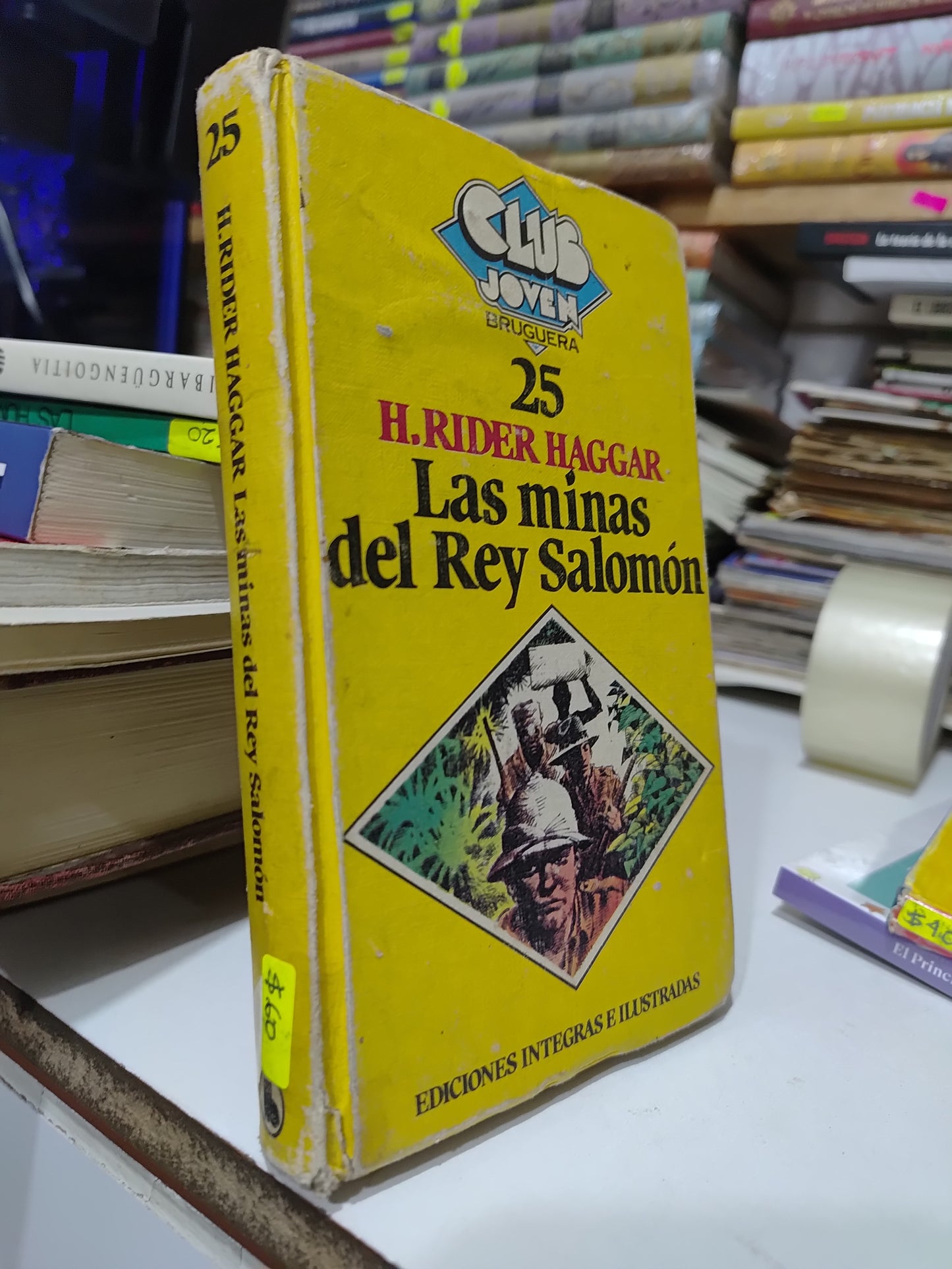 LAS MINAS DEL REY SALOMON POR H. RIDER HAGGAR USADO NOVELAS JUAREZ