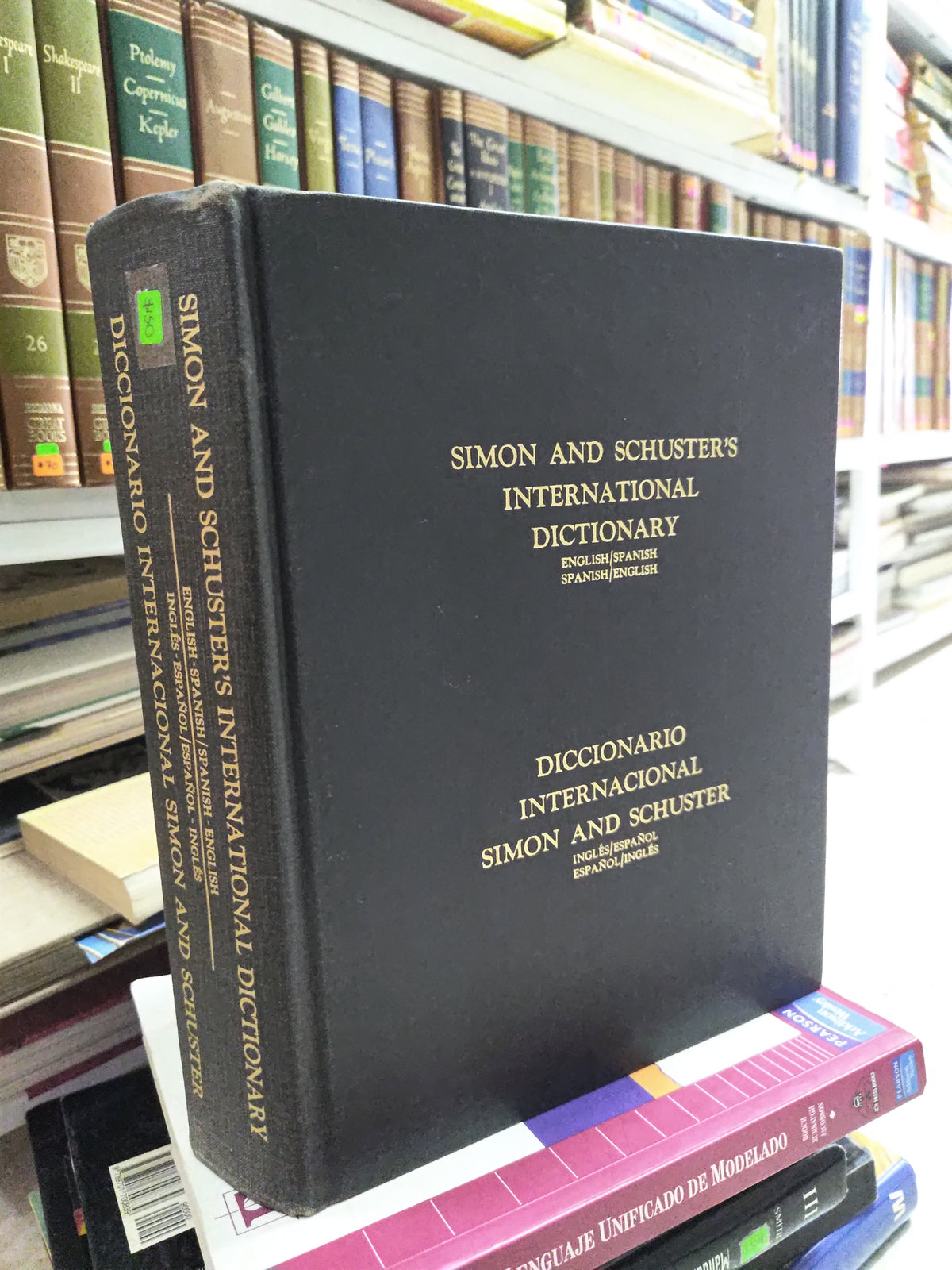 SIMON AND SCHUSTERS INTERNATIONAL DICTIONARY ENGLISH ESPANIS USADO IDIOMAS JUAREZ 515