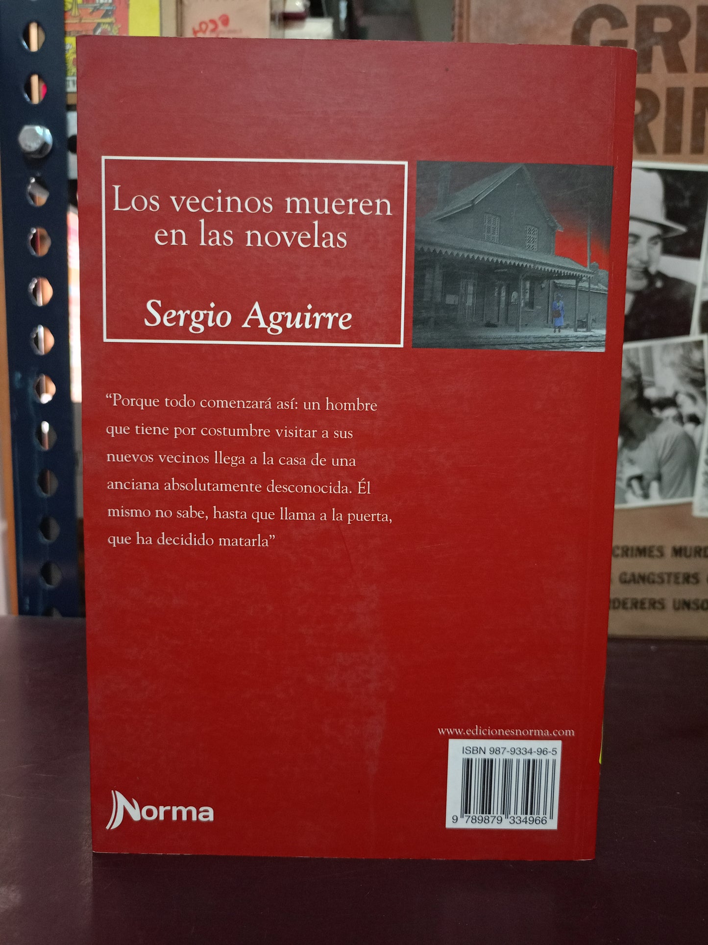 LOS VECINOS MUEREN EN LAS NOVELAS POR SERGIO AGUIRRE  USADO NOVELA LITERARIO 305