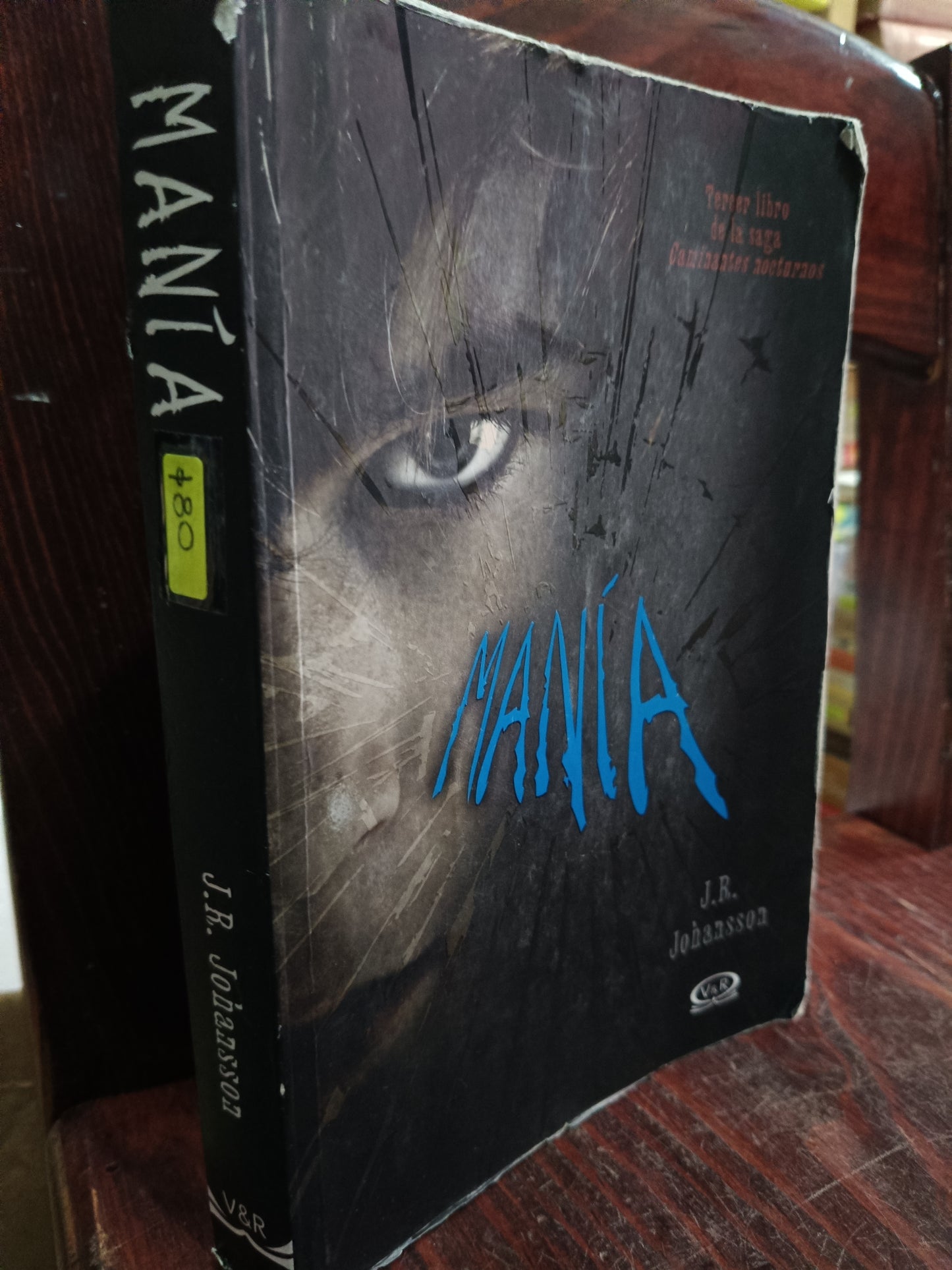 MANIAC J.R JOHANSSON USADO NOVELA LITERARIO 305