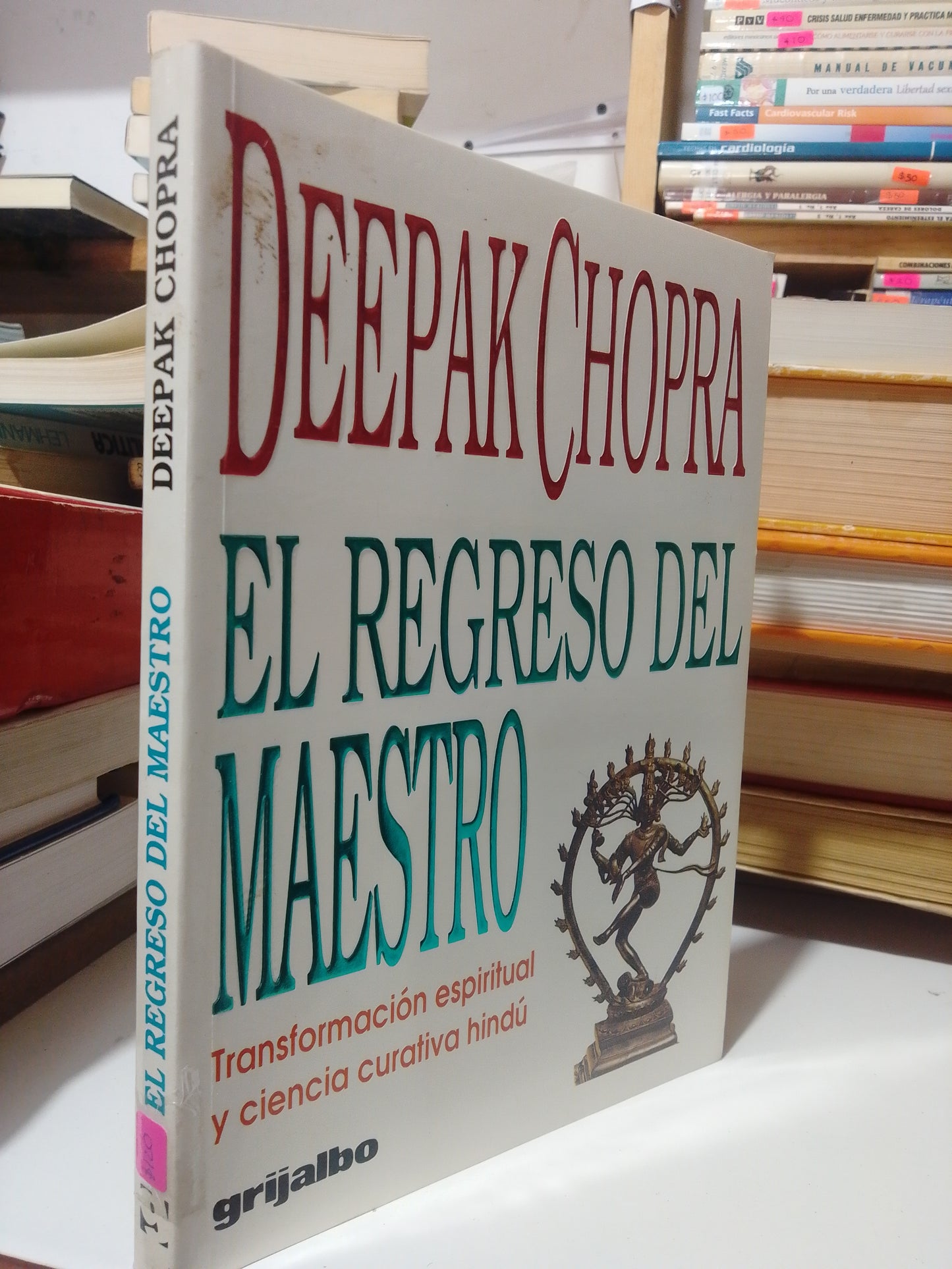 EL REGRESO DEL MAESTRO POR DEEPAK CHOPRA USADO SUP.PERSONAL JUAREZ