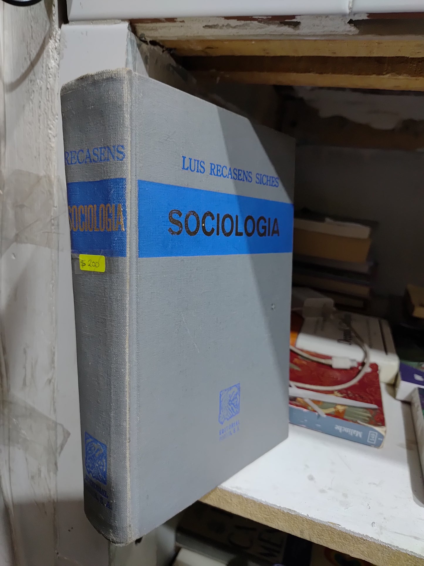 SOCIOLOGIA POR LUIS RECASENS SICHES USADO SOCIOLOGIA JUAREZ