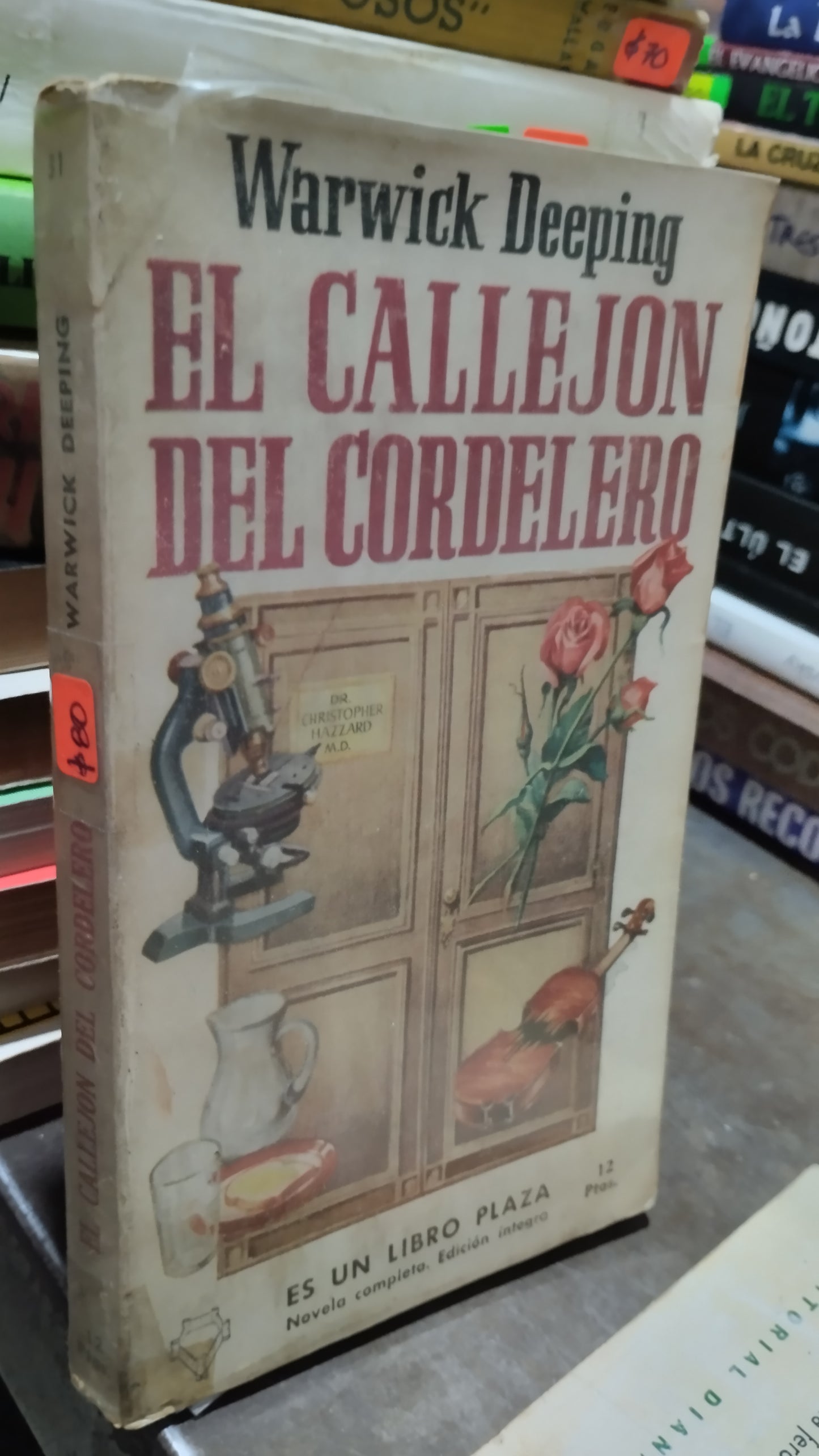 EL CALLEJON DEL CORDELERO POR WARWICK DEEPING LIBRO USADO ANTIGUO ALDAMA