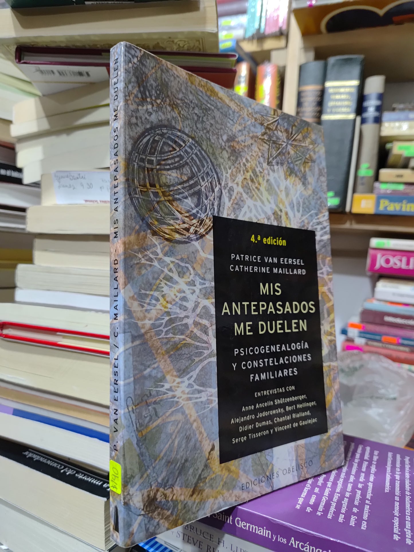 MIS ANTEPASADOS ME DUELEN POR PATRICE VAN EERSEL USADO PSICOLOGIA JUAREZ 507