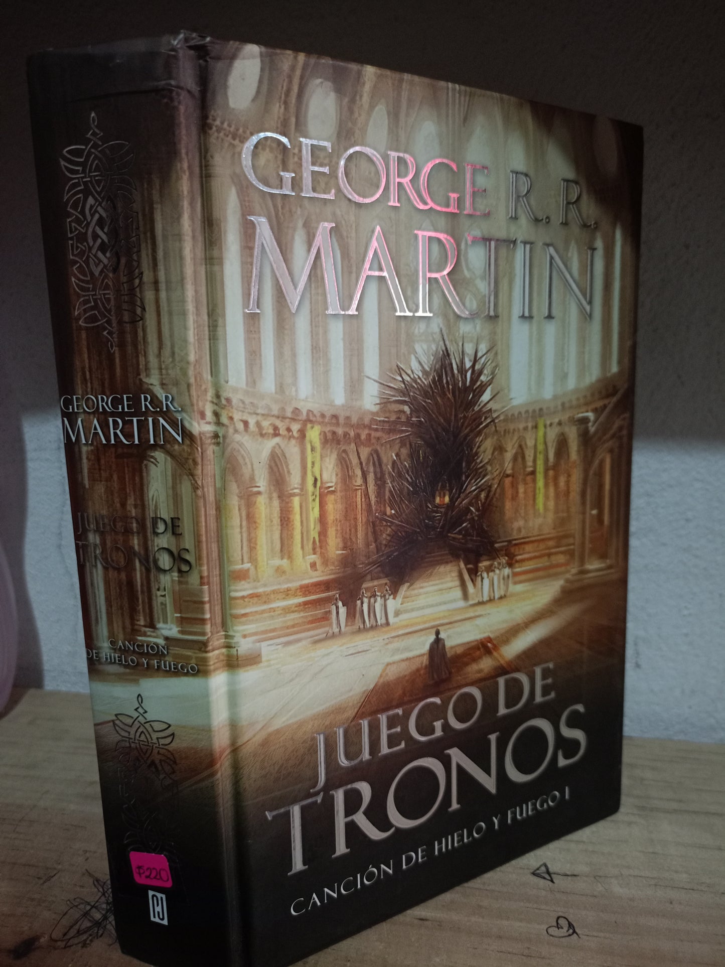 JUEGOS DE TRONOS POR GEORGE R.R MARTIN USADO NOVELA LITERARIO 305