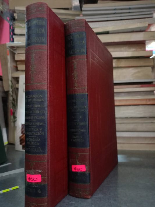 ENCICLOPEDIA PRACTICA JACKSON USADO HISTORIA LITERARIO 305