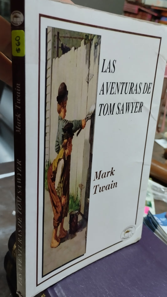 LAS AVENTURAS DE TOM SAWYER LIBRO USADO NOVELAS ALDAMA